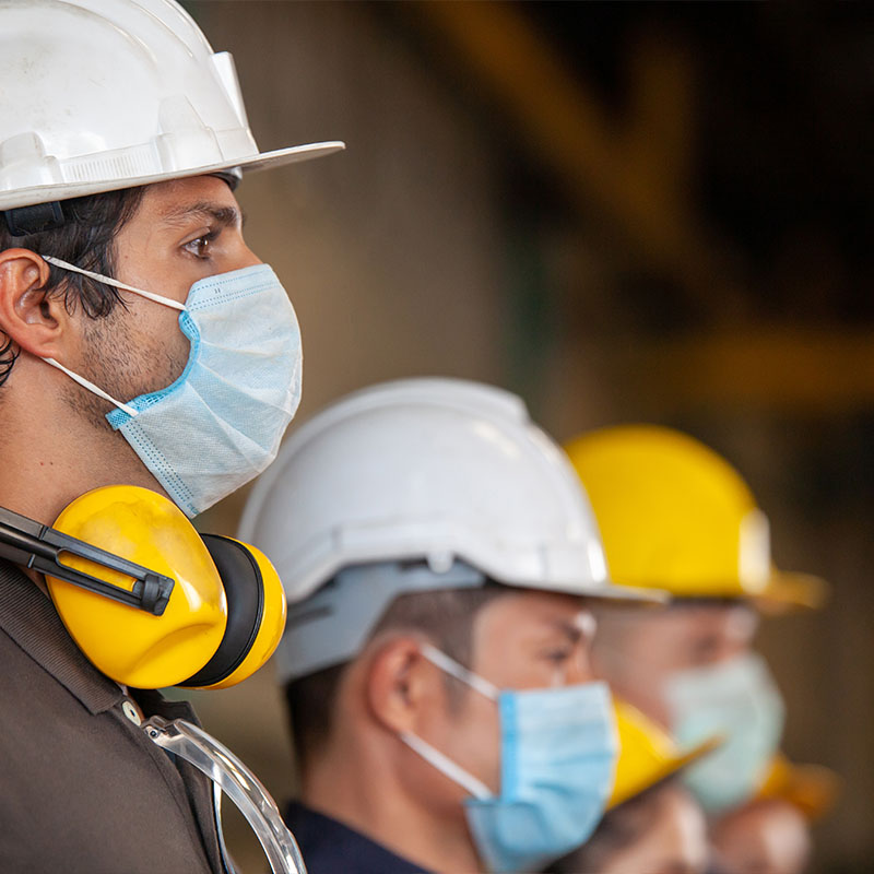 COVID testing for employees feature